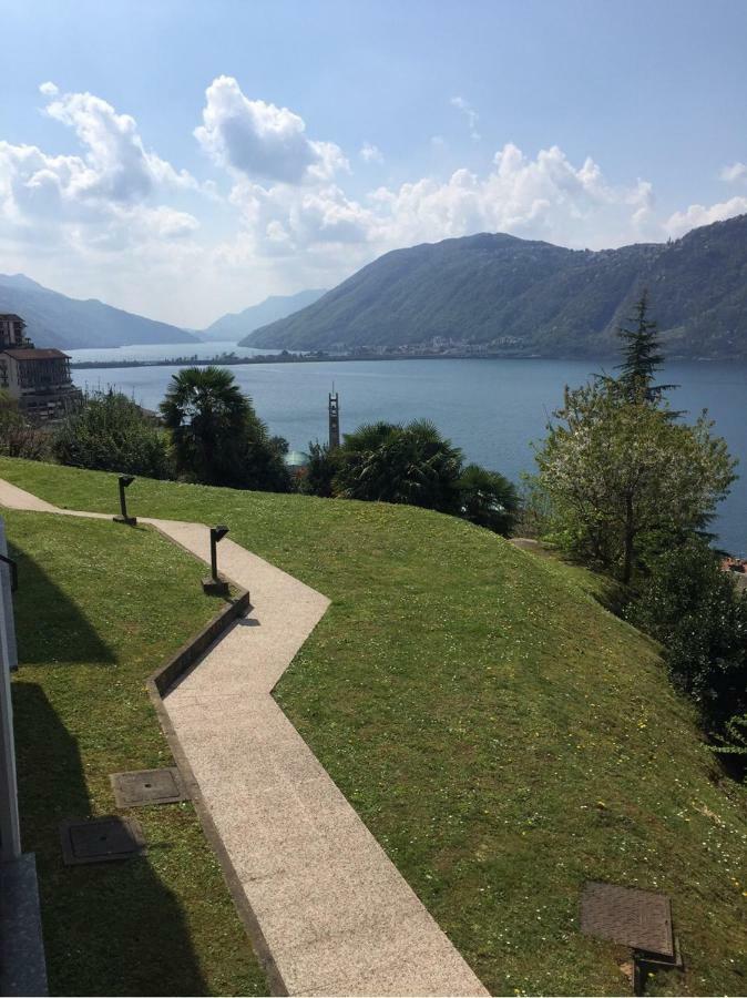Appartamento Con Bellissima Vista Campione d'Italia Bagian luar foto